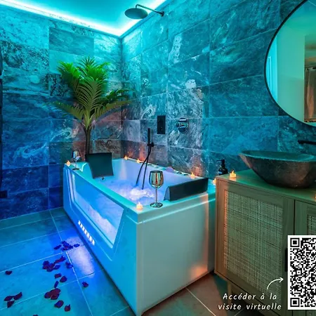Appartement Destination Bali ~ Balneo ~ Realite Virtuelle à Narbonne Extérieur photo